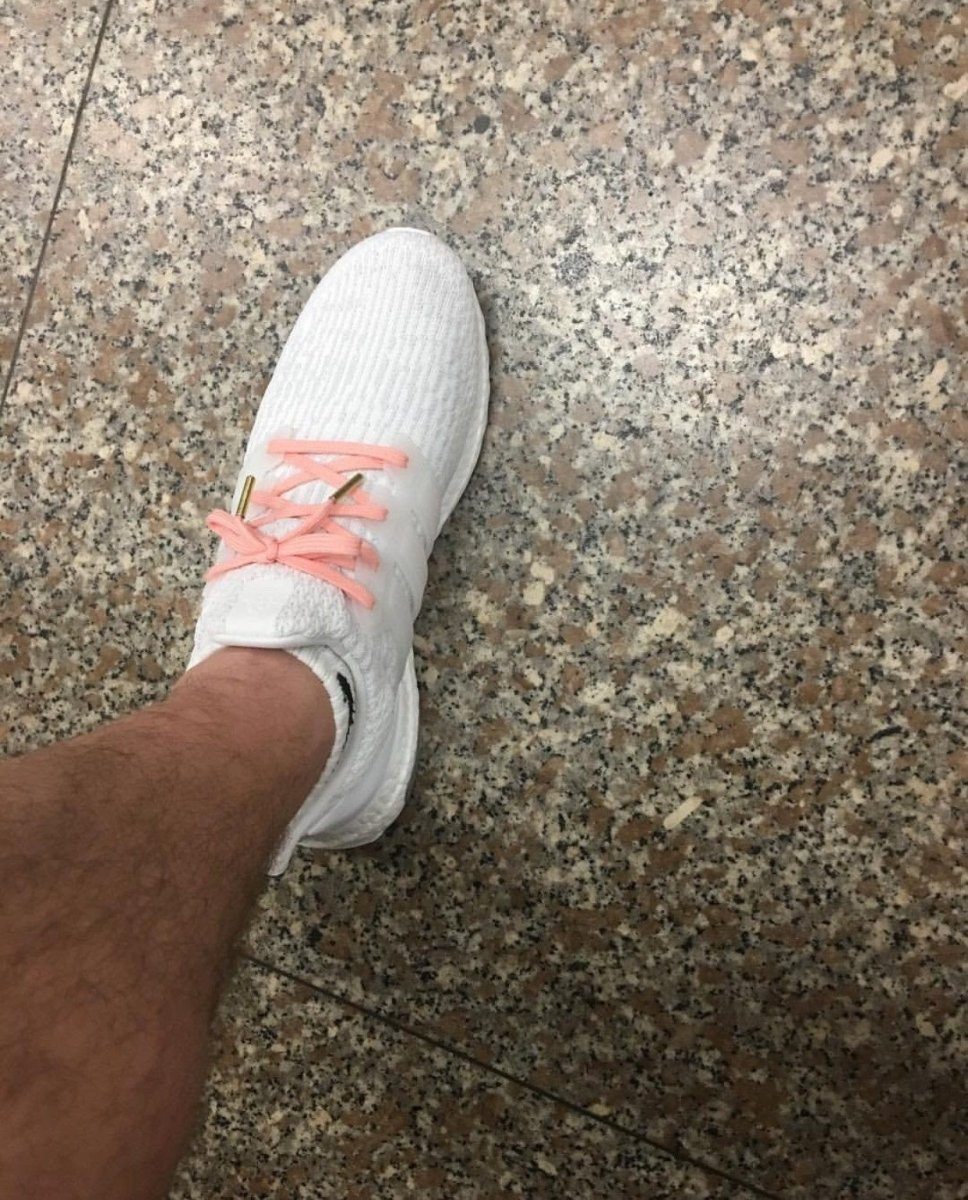 Salmon deals pink laces