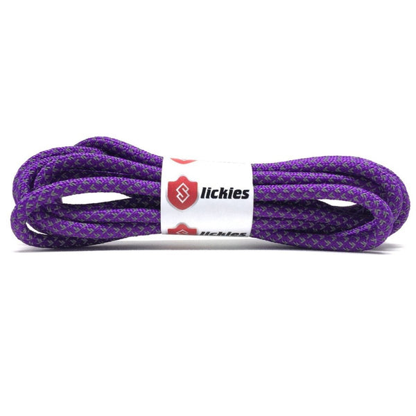 Purple 3M Reflective Rope Laces