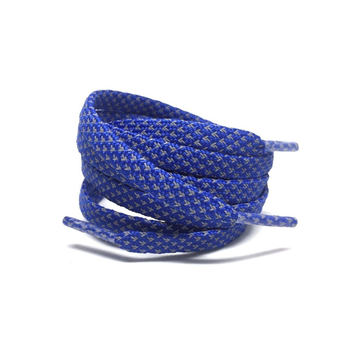 Blue on sale flat laces