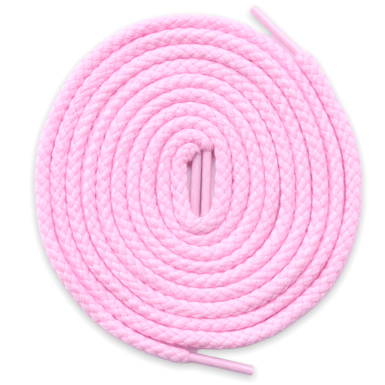 Light Pink Thick Rope Shoelaces – Looped Laces